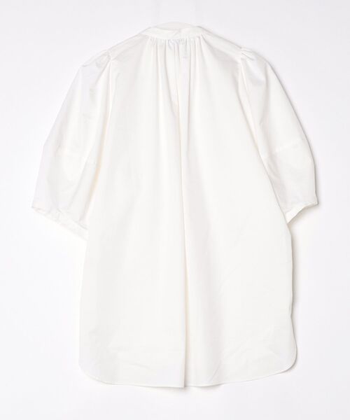 HYKE（ハイク） BALLOON SLEEVE SHIRT 1 ホワイト レディース