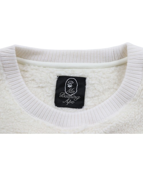 「Mr. BATHING APE」 長袖Tシャツ X-LARGE ブラック メンズ_画像3