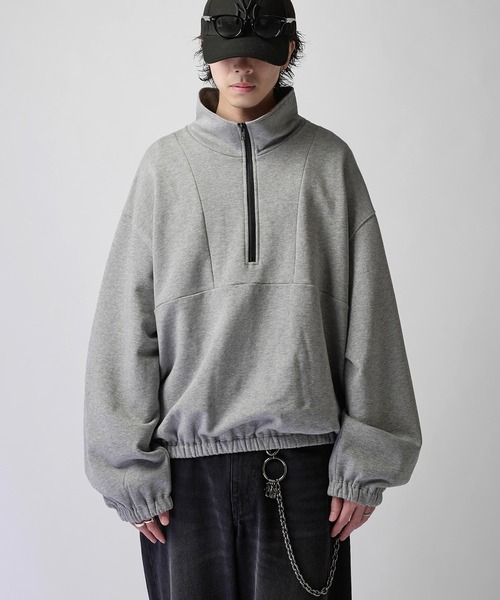 Lui's（ルイス） トレーナー スウェット 「Neucon」ANORAK OVER HALF