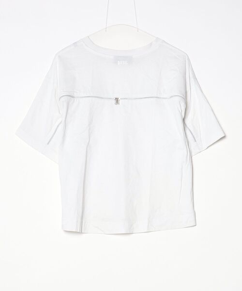DIESEL（ディーゼル） 半袖Tシャツ S ホワイト メンズ : ZOZOTOWN