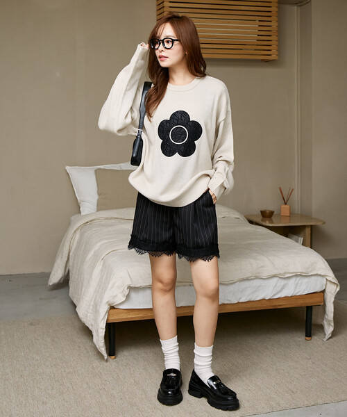 MARY QUANT（マリークヮント） スラックス パンツ マリークワント mary