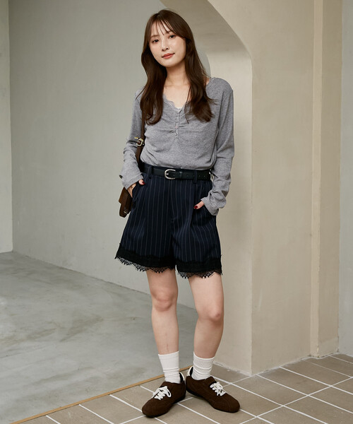 MARY QUANT（マリークヮント） スラックス パンツ マリークワント mary
