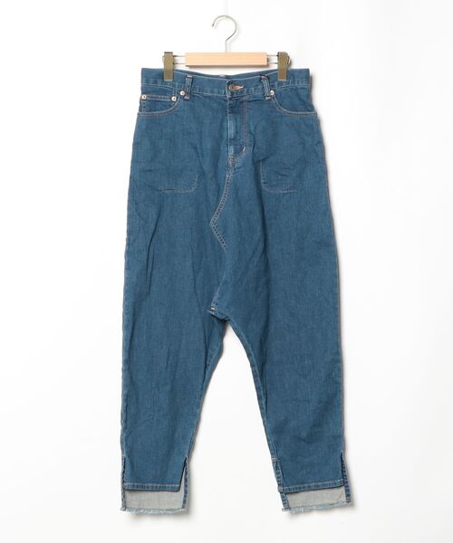 ZUCCa（ズッカ） サルエルデニムパンツ M size ブルー レディース