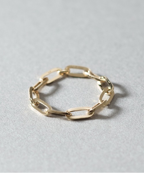「Jewel closet by L&Co.」 リング LL イエローゴールド レディース_画像2