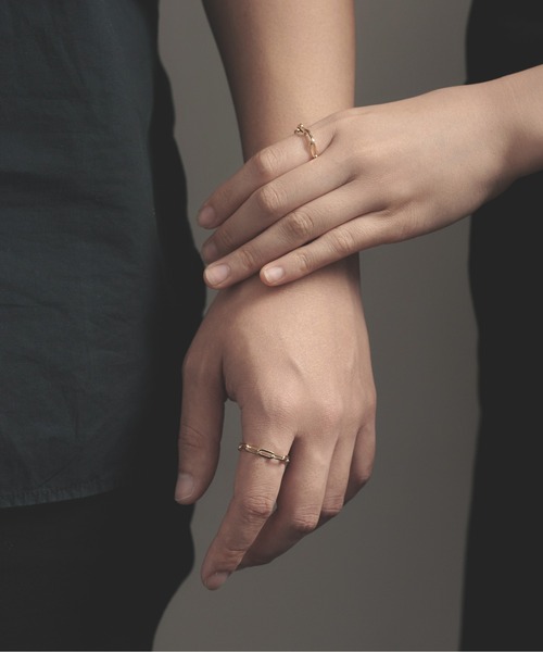 「Jewel closet by L&Co.」 リング LL イエローゴールド レディース_画像6
