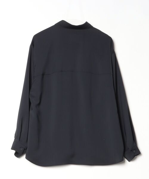 「Lui's」 長袖シャツ SMALL ネイビー メンズ_画像2