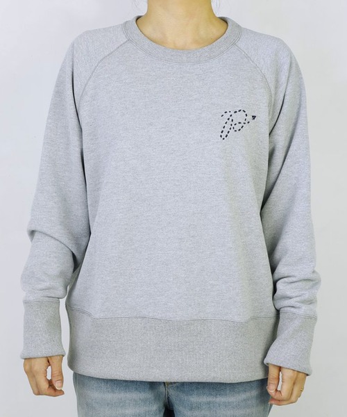 トレーナー スウェット PAPERSKY Fastpacker Sweat Trainer P LOGO (STICH) GY ペーパースカイ スウェ