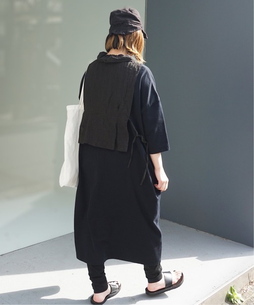 JOURNAL STANDARD LUXE ベスト リネンワッシャー フリルジレ