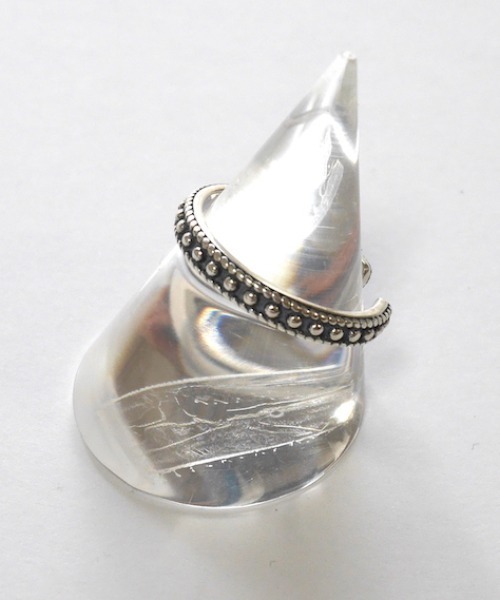 8 eight★メッシュリング★【シルバー】 TOMWOOD トムウッド MESH RING ストーン付 メッシュリング