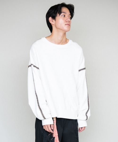 スウェット DISCOVERED SHELL STITCH SWEAT
