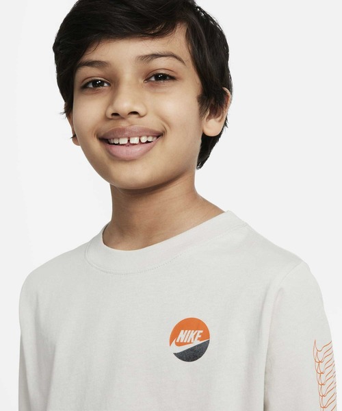 tシャツ Tシャツ ナイキ スポーツウェア ジュニア (ボーイズ) ロングスリーブ Tシャツ 春服 ロンT / Nike Sportswear Big|ZOZOTOWN |02