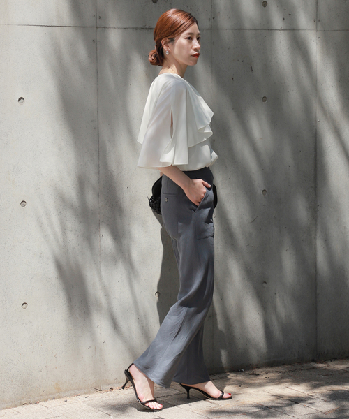 VERMEIL par iena - 【美品】HAVELstudio 自宅で洗濯◎着心地抜群なオシャレトップス　可愛い 自宅で快適に過ごすTOPS｜VERMEIL par iena（ヴェルメイユパー