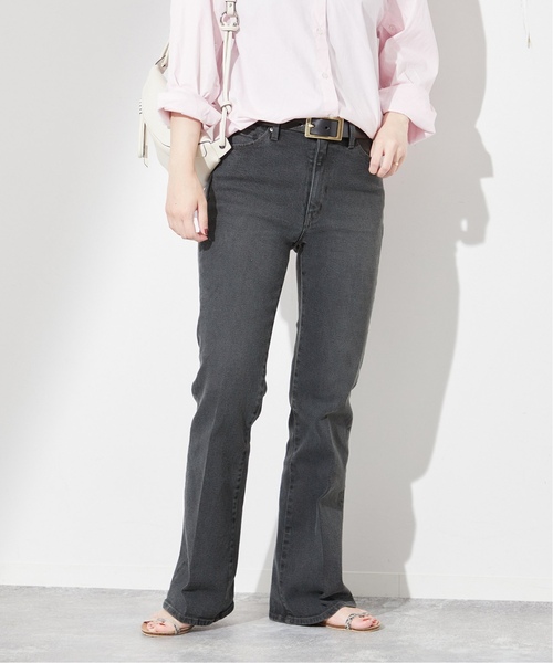 Flare Jeans/ジーンズ/デニム/グレー CIMARRON ジーンズ デニム デニムパンツ 「追加」別注「CIMARRON