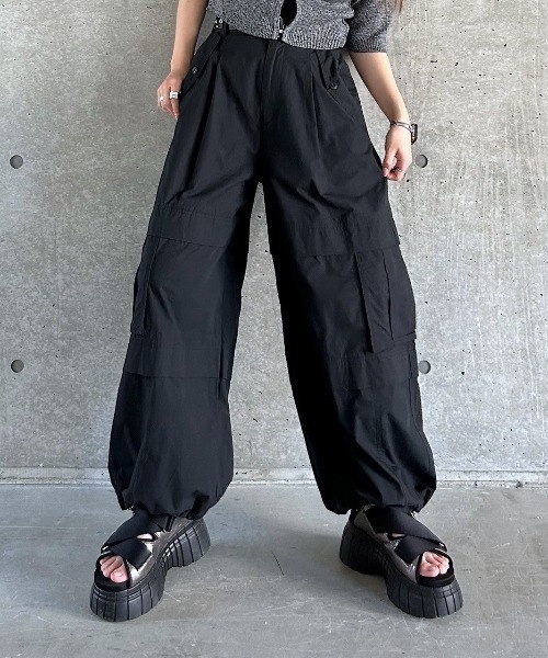 PAGEBOY パンツ パラシュートパンツ レディース : ZOZOTOWN