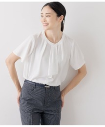 NEWYORKER（ニューヨーカー） ブラウス シャツ ソフトパウダークロス