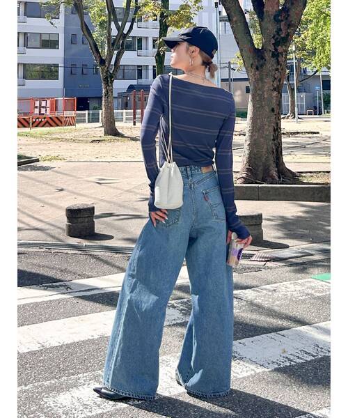 Ungrid（アングリッド） ワイドパンツ ジーンズ デニム デニムパンツ