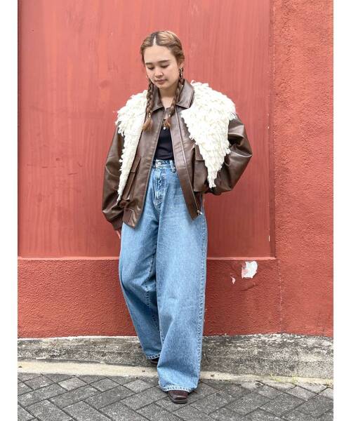 Ungrid（アングリッド） ワイドパンツ ジーンズ デニム デニムパンツ