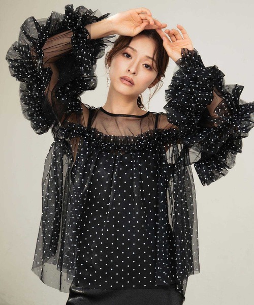 GIRL DRESS FOR NOW パーティードレス ドレス デコラティブチュール