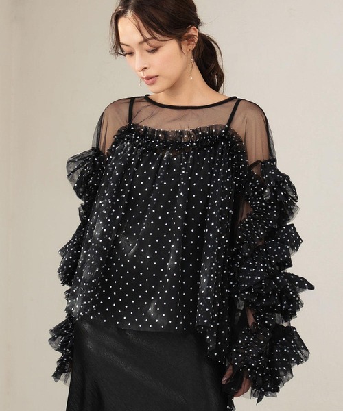 GIRL DRESS FOR NOW パーティードレス ドレス デコラティブチュール