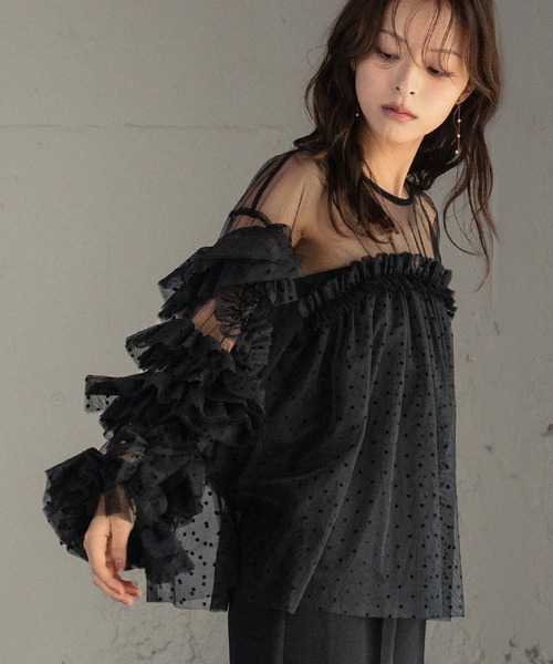 GIRL DRESS FOR NOW パーティードレス ドレス デコラティブチュール