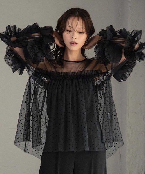 GIRL DRESS FOR NOW パーティードレス ドレス デコラティブチュール