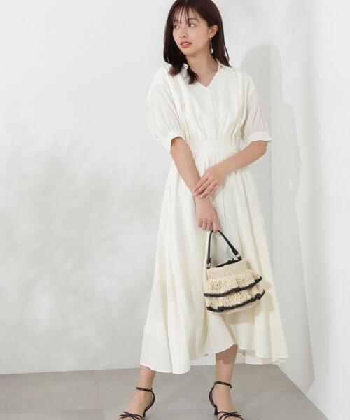 PROPORTION BODY DRESSING ワンピース エアリーシャツワンピース