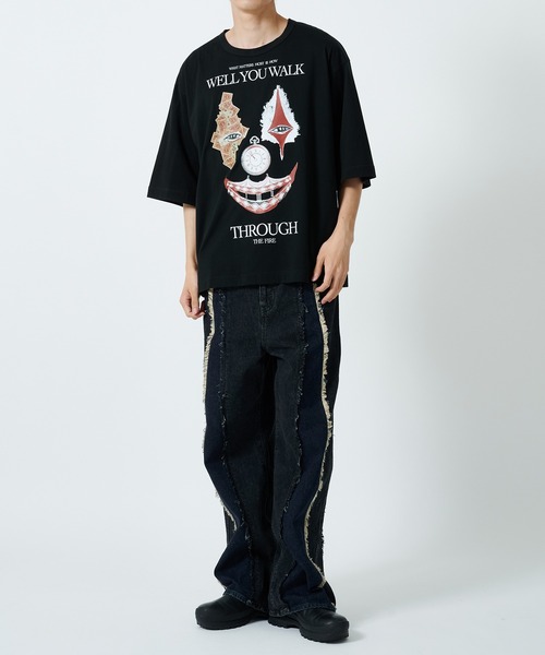 SHAREEF（シャリーフ） tシャツ CLOWN S/S TEE メンズ : ZOZOTOWN