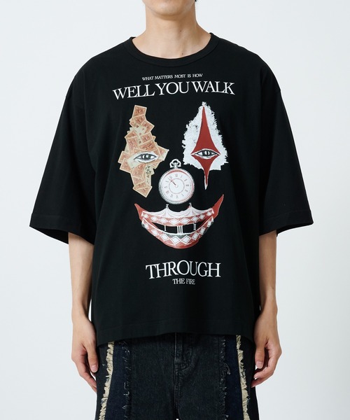SHAREEF（シャリーフ） tシャツ CLOWN S/S TEE メンズ : ZOZOTOWN