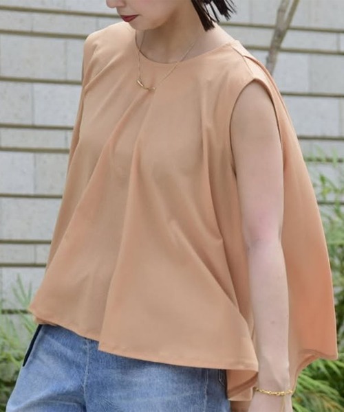 tシャツ 「 CHIGNON 」シアージョーゼットフレアプルオーバー レディース