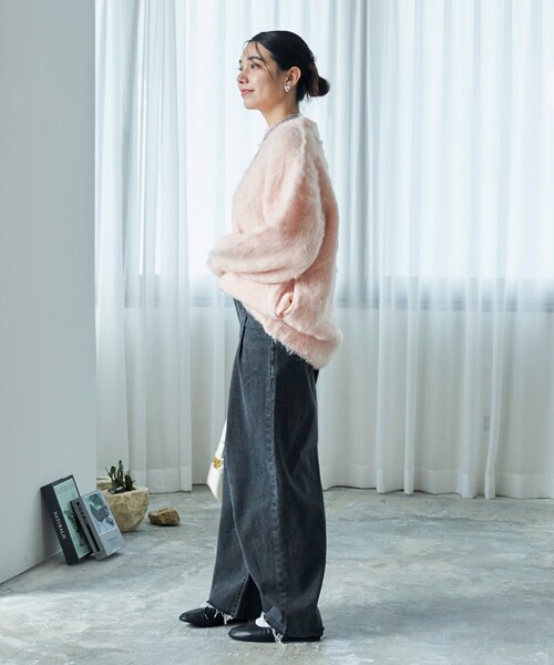 美品 Something FREAK'S STORE カットオフデニムパンツ FREAK'S STORE ジーンズ デニム デニムパンツ SOMETHING × STORE