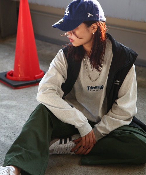 THRASHER（スラッシャー） tシャツ バックプリント 長袖 Tシャツ