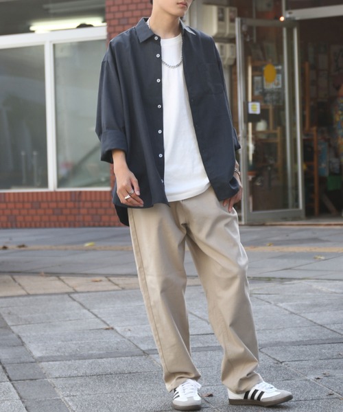 ZIP FIVE シャツ 「ZIP FIVE」 CVCオックス レギュラーカラー