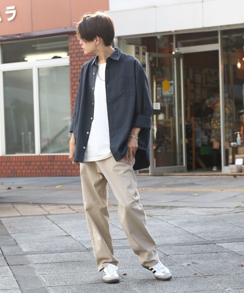 ZIP FIVE シャツ 「ZIP FIVE」 CVCオックス レギュラーカラー