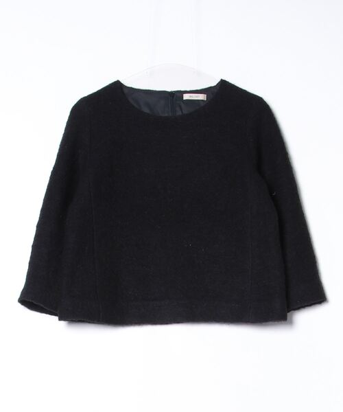 Ballsey トップス Ballsey 「BALLSEY」 7分袖ブラウス 38 ブラック レディース