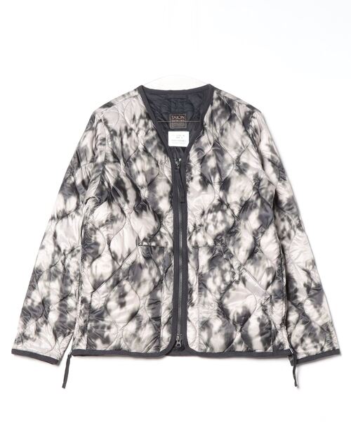 ダウンジャケット ダウン 「TAION」タイオン MILITARY V NECK W-ZIP DOWN JKT TAION-101ALSZML-1