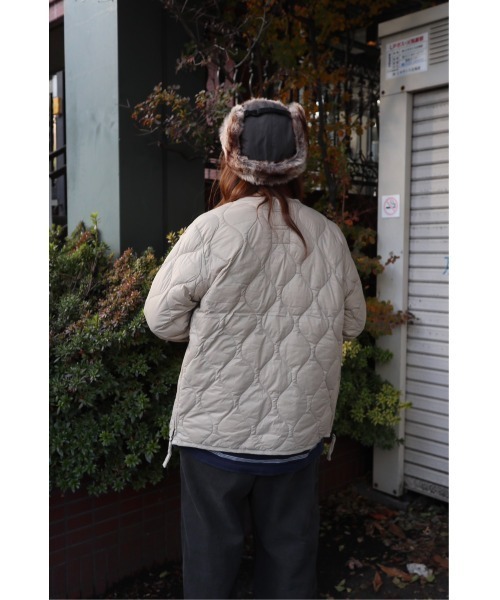 ダウンジャケット ダウン 「TAION」タイオン MILITARY V NECK W-ZIP DOWN JKT TAION-101ALSZML-1