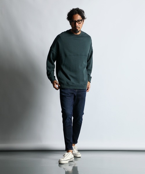 I アイ Dolman Sleeve Terry Crew オーバー スウェット I アイ Dolman Sleeve Terry Crew オーバー スウェット メンズ