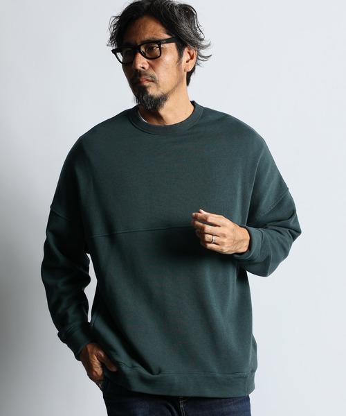 I アイ Dolman Sleeve Terry Crew オーバー スウェット I アイ Dolman Sleeve Terry Crew オーバー スウェット メンズ