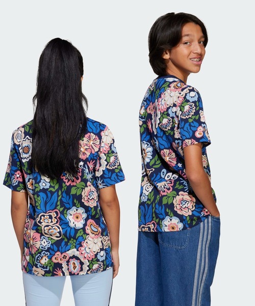 adidas tシャツ Originals × Liberty London半袖Tシャツ キッズ