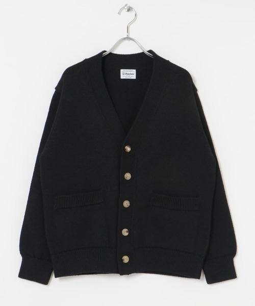 THE GOODLAND MARKET カーディガン 米富繊維 WASHI COTTON KNIT