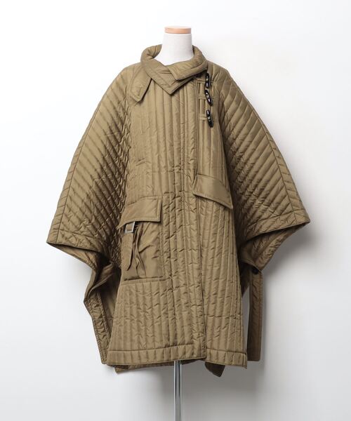 la peau de gem（ラポドゥジェム） ポンチョ FREE グリーン レディース