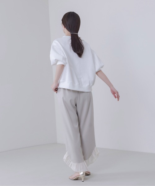 Eimee Law（エイミーロウ） tシャツ テキストプリント ハーフジップ