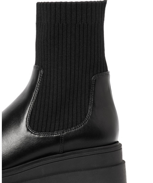 「R&E」 ショートブーツ S アイボリー レディース_画像6