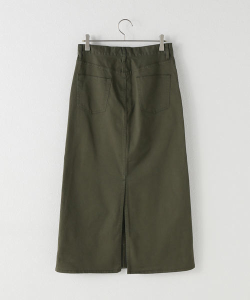 Spick＆Span スカート チノストレッチAラインスカート