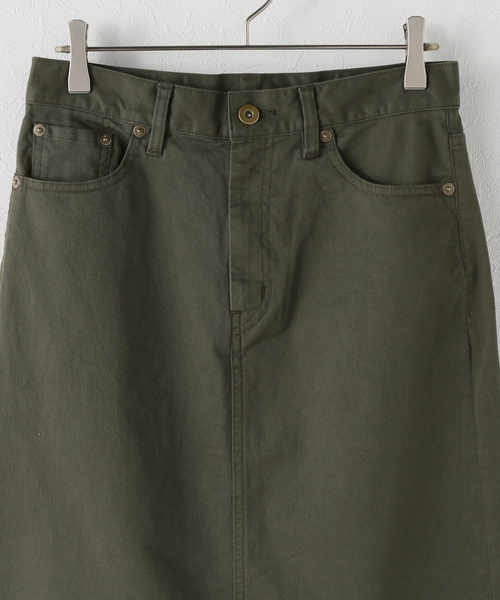 Spick and span メルトンAラインスカート　グレー　36 Spick and span メルトンAラインスカートグレー36