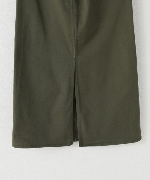 Spick＆Span スカート チノストレッチAラインスカート