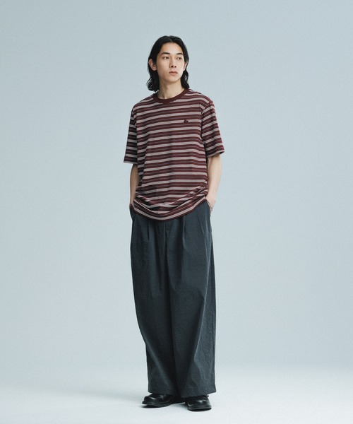 【タグ付新品】 LACOSTE' MULTI BORDER TEE ADAM ET ROPE'｜【LACOSTE for ADAM ET ROPE'】別注 MULTI