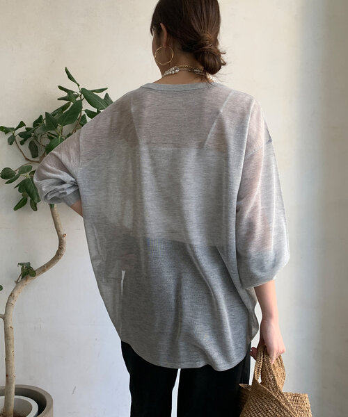 DouDouニット DouDou ニット セーター ラメプルオーバー レディース