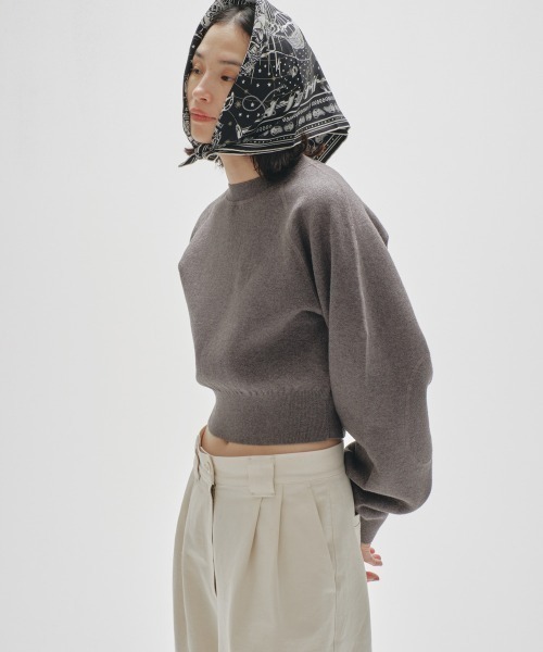 TODAYFUL グレー 長袖ニット トップス TODAYFUL 「TODAYFUL」 長袖ニット FREE グレー レディース