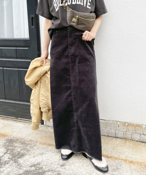 スピックアンドスパン　ロングスカート Spick＆Span 「Spick & Span」 ロングスカート 36 モカ
